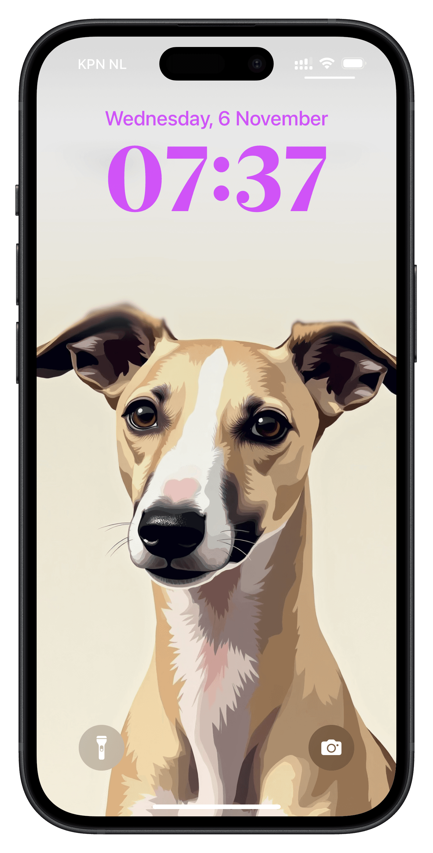 Example of AI-generated pet portraits in various artistic styles